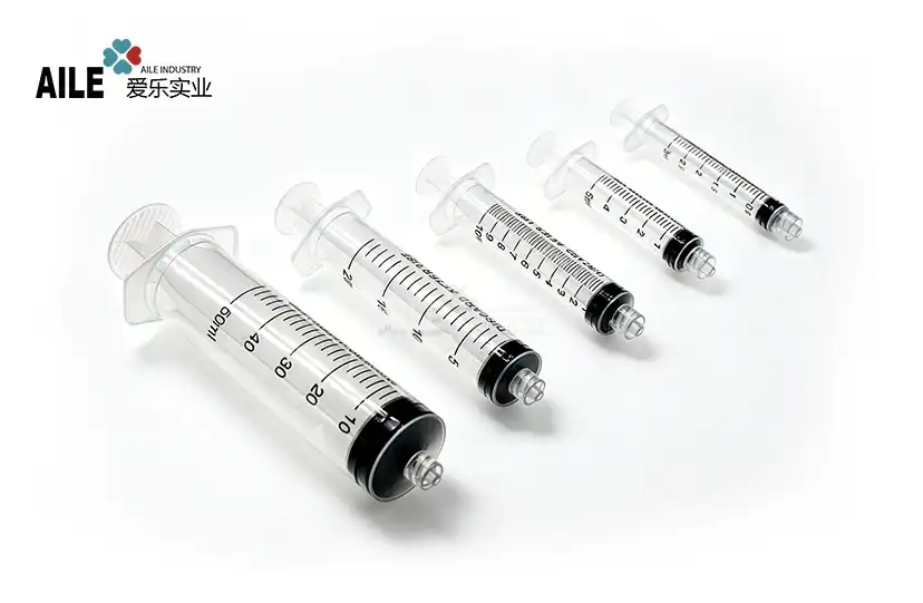 Luer Lock Tip 3-Piece Syringes 